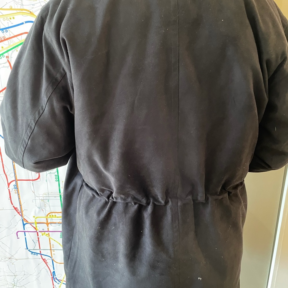 Rainforest micro fiber black down filled coat - Picture 7 of 9